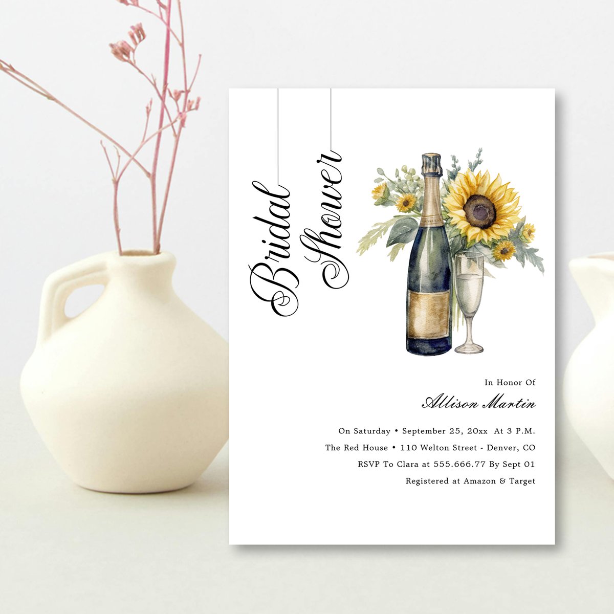oweddance's tweet image. Celebrate with Elegance! ✨ Shower the bride-to-be with this stunning black calligraphy invitation. Personalize it &amp;amp; make it hers! #bridalshower #blackandwhite #modernshower zazzle.com/elegant_black_…