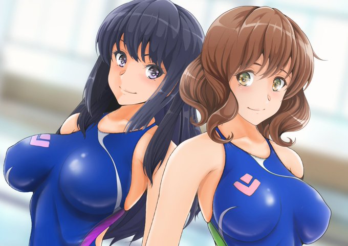 今日も差分。
高坂さん黄前さん北宇治スク水なのぜ。 