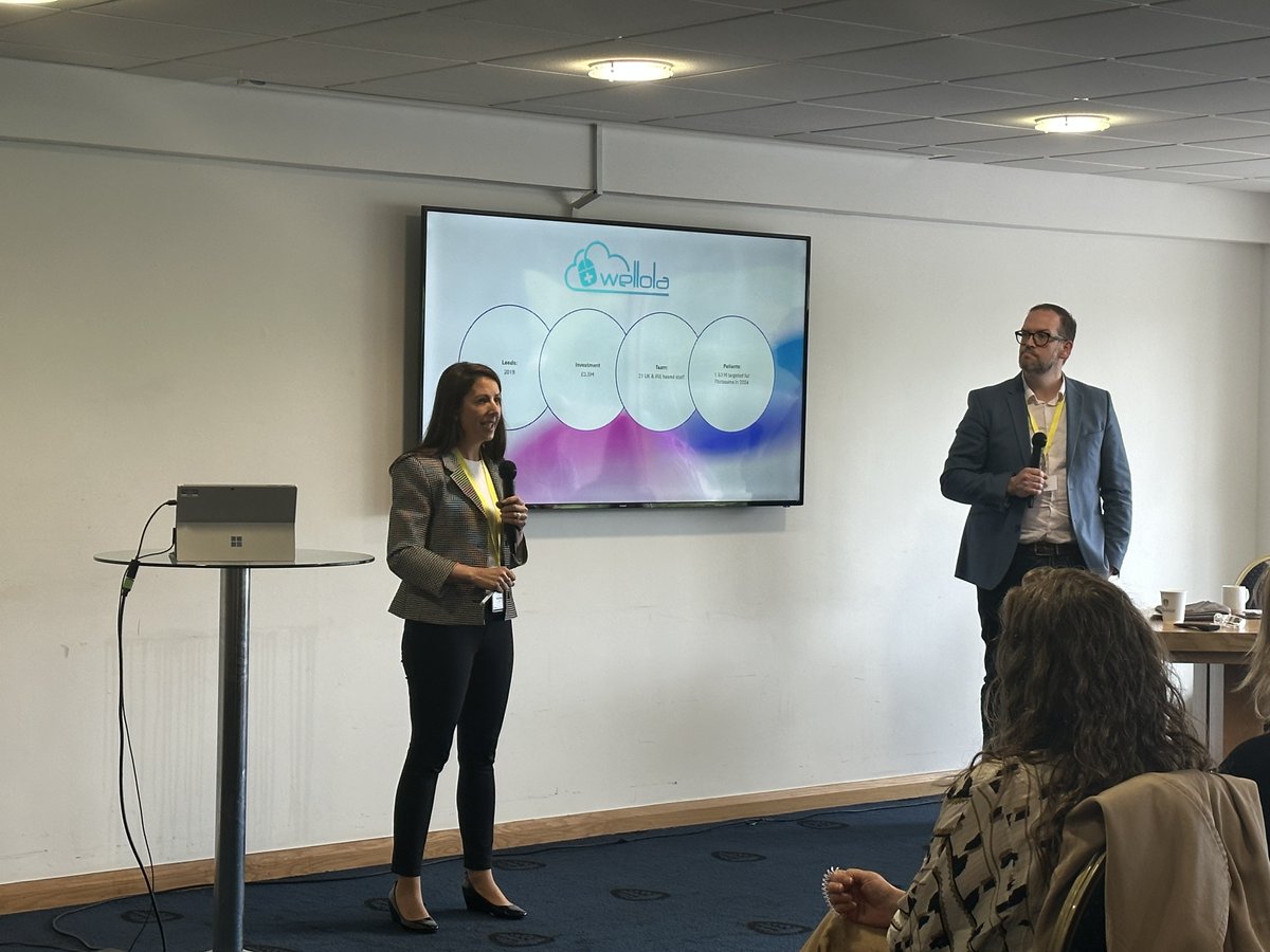 LCHNHSTrust's tweet photo. @DocclaUK @blue_prism @HealthInnovYH @InhealthcareUK @Isla_health @Limbic_ai @mizaic_ @CivicaUK @Wellola @100DigitalLeeds In the afternoon session we had presentations from @e18innovation, @DHUHealthCare, @wellola and @mizaic_ telling us about the ways they're using digital innovations and new technologies to improve and enhance patient care.

#LCHInnovation https://t.co/V0Habxqa0G