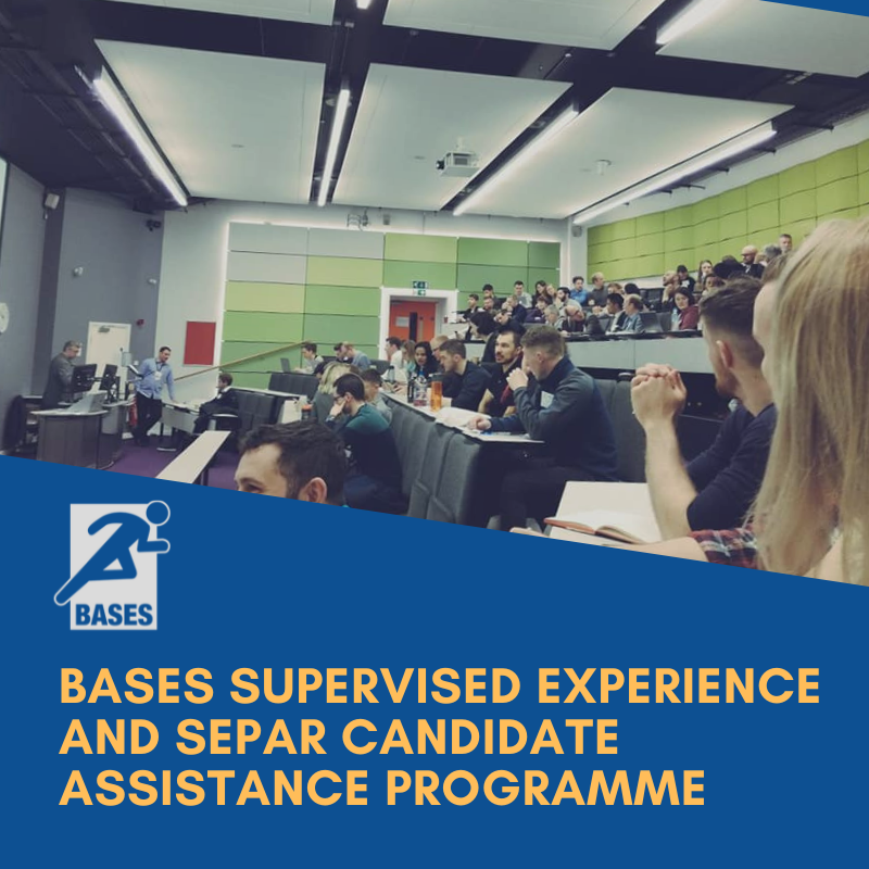 Just a quick reminder that BASES offers to support members on either Supervised Experience (SE) or SEPAR, the Sport and Exercise Psychology Accreditation Route, who are in financial difficulty. The funds are open from now and you can find out more here bit.ly/2LB0ZX1