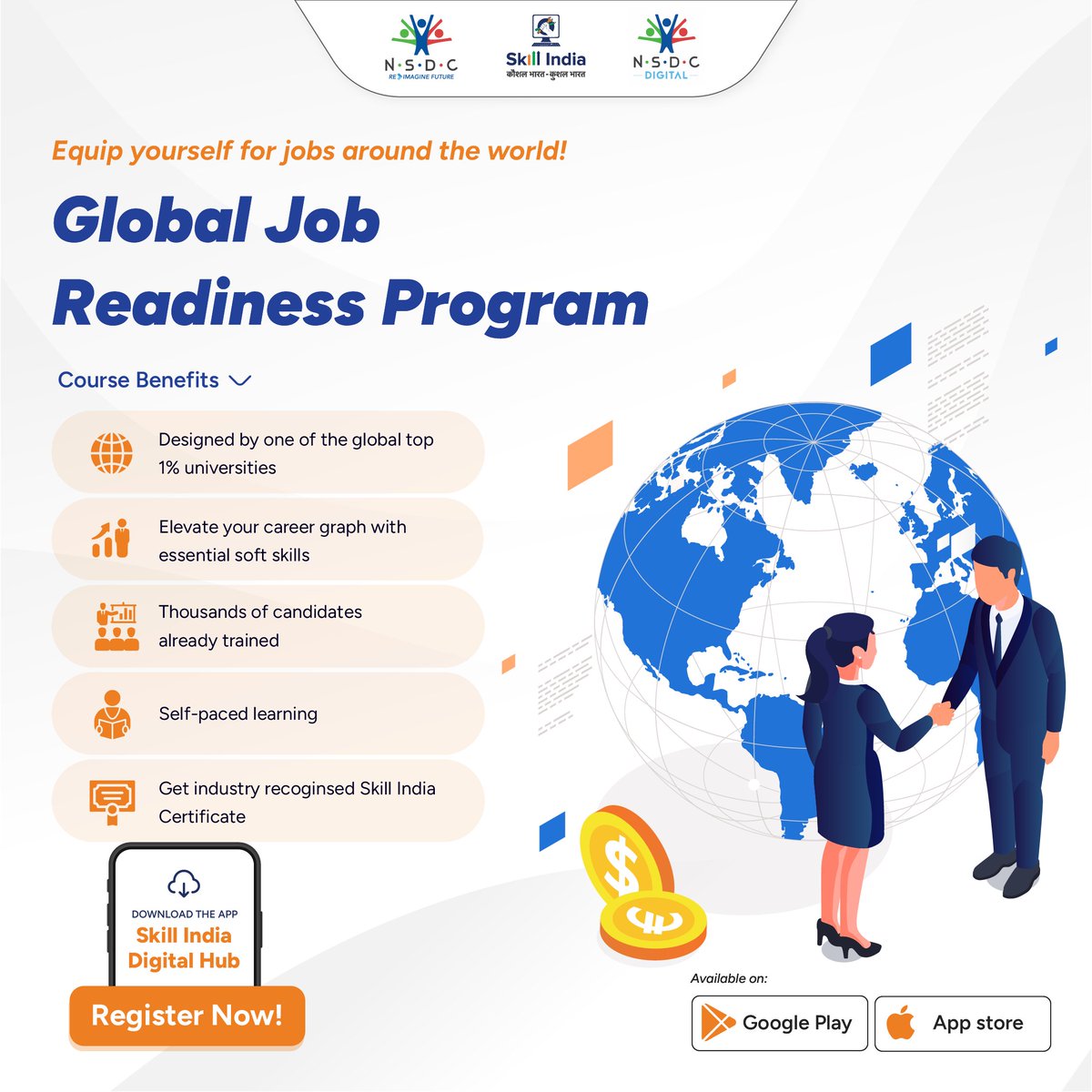 SIDH_App's tweet photo. Soft skills = dream job? This course helps you develop them ALL.
#SIDH #JobReadinessProgram #LandTheJob #SoftSkillsMatter #SkillUp https://t.co/UK9oc5xS6h