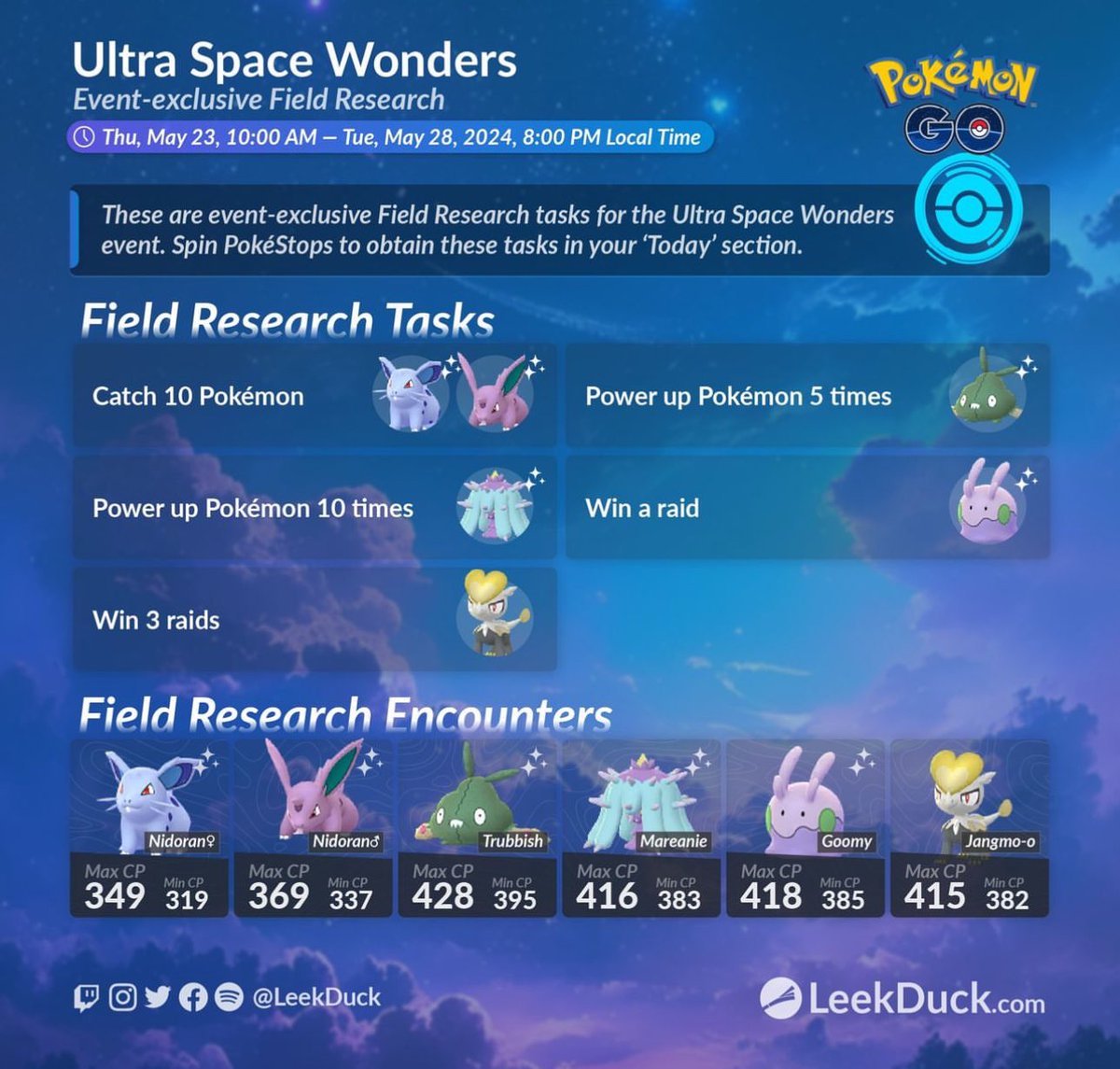 shinyhundopg's tweet image. Hundo from research, which one will you grind?

.
.
.

#hundopokemon #shinypokemon #pokemonhundo #pokemonshiny #ultraunlock