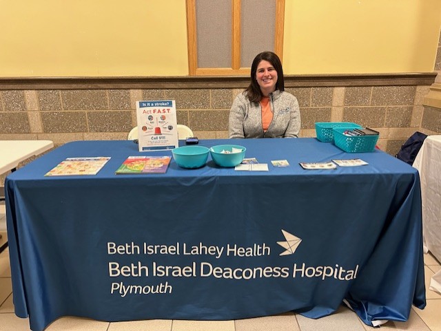 Strokes can happen to anyone, at any age. Recognizing the signs of a stroke with #BEFAST can help prevent disability and even save a life. In honor of #StrokeAwarenessMonth, Hannah Simpson, RN, shared stroke prevention resources at the Plymouth Schools Health and Safety Fair.