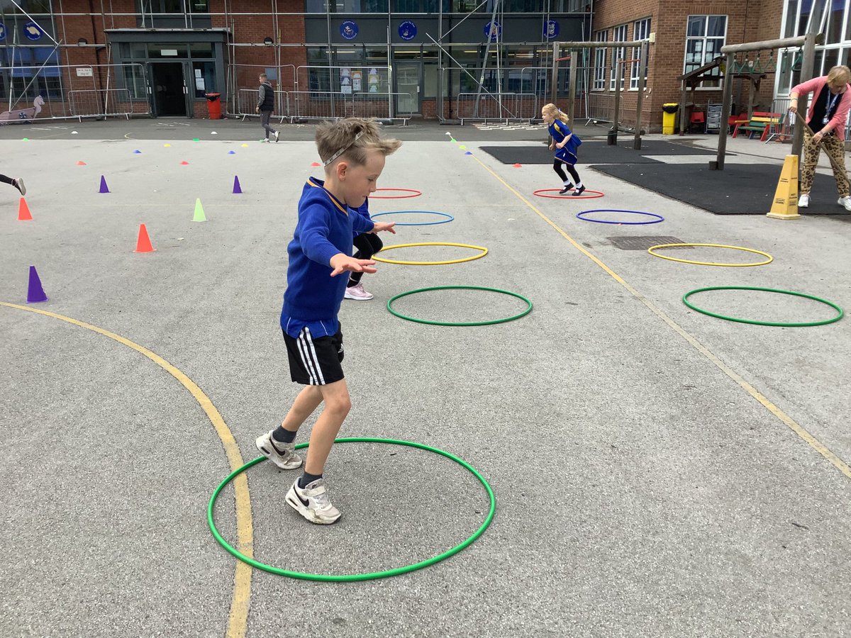Year 1 have been busy practising their races ready for Sports Day.