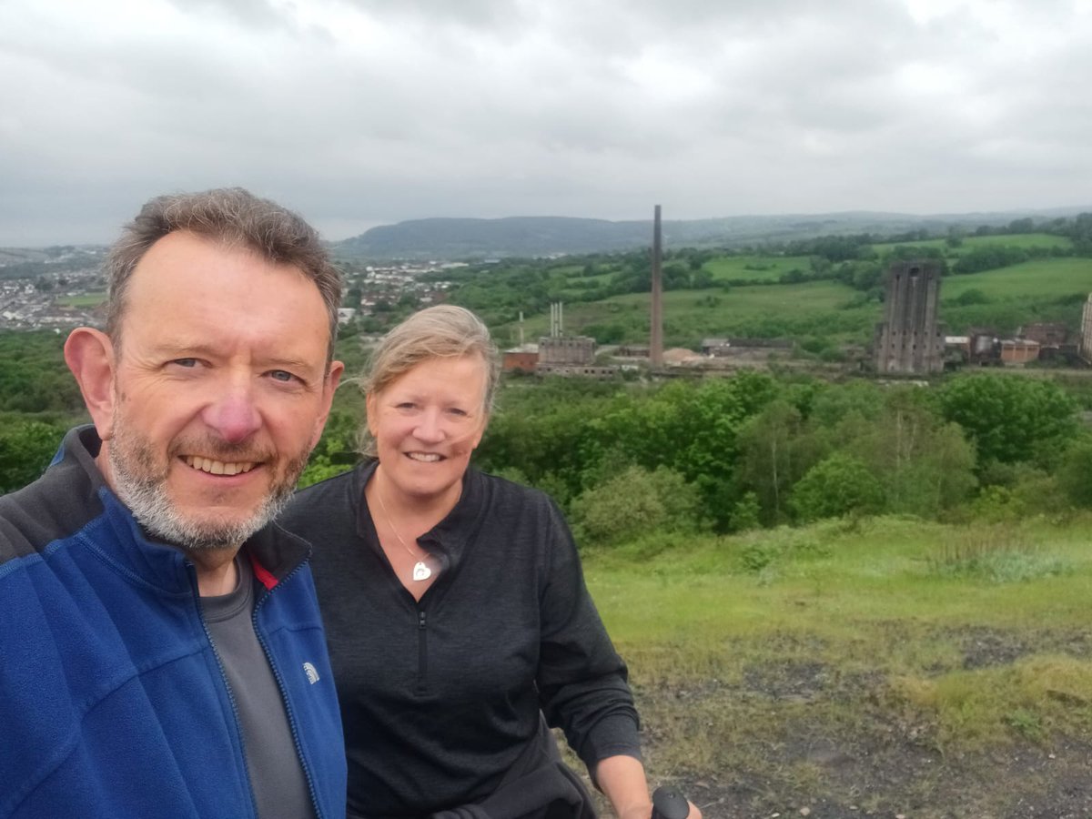 After watching the Iolo's Valleys, I took Jackie on a favourite walk of mine across the overgrown and wildlife filled slag heaps of Cwm Coke Works near Beddau. So peaceful and wonderful to see how nature has taken over @IoloWilliams2 #iolosvalleys #beddau #NatureWonders