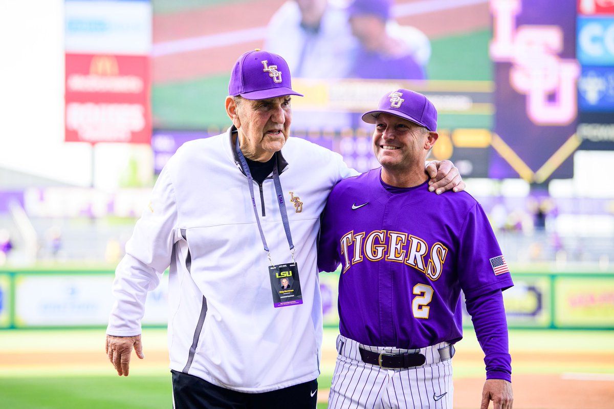 Happy Birthday to the 🐐! The greatest coach, leader, motivator, and winner in the history of College Baseball. I am so thankful for the time I get to spend with you. Happy Birthday Coach!