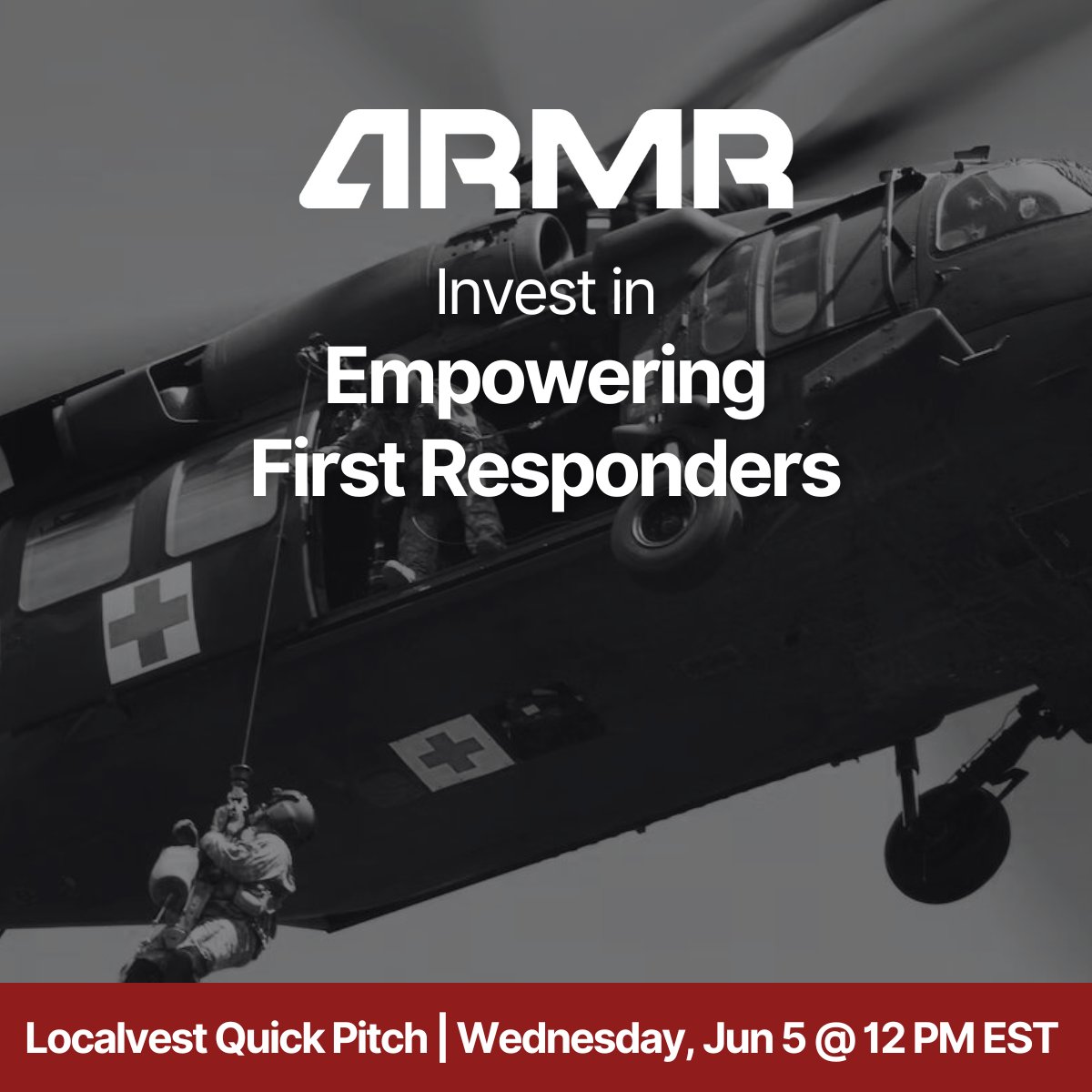 localvest's tweet photo. Join our investor webinar on June 5th at 12 PM (EST) to discover how this innovative company is revolutionizing emergency medical response. Register now! https://t.co/bIy3FZl5Od https://t.co/27wSIFJn3j