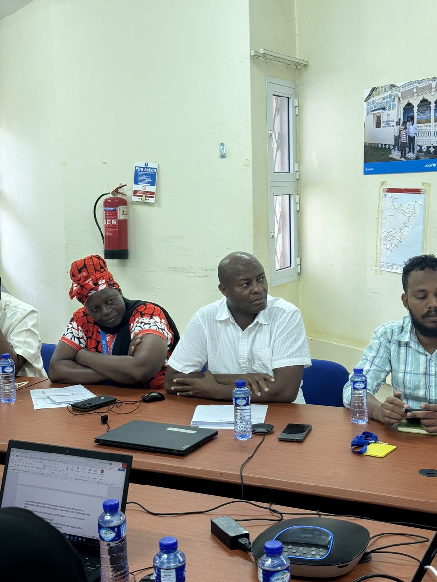 nasirarush's tweet image. In Baidoa at UNICEF Compound.
Today, I had the opportunity to attend a first-of-its-kind @unicefsomalia - led consultative meeting, which brought together #government officials, UNICEF #staff, UNICEF #implementing #partners and other @UN Agencies.
During the meeting,…