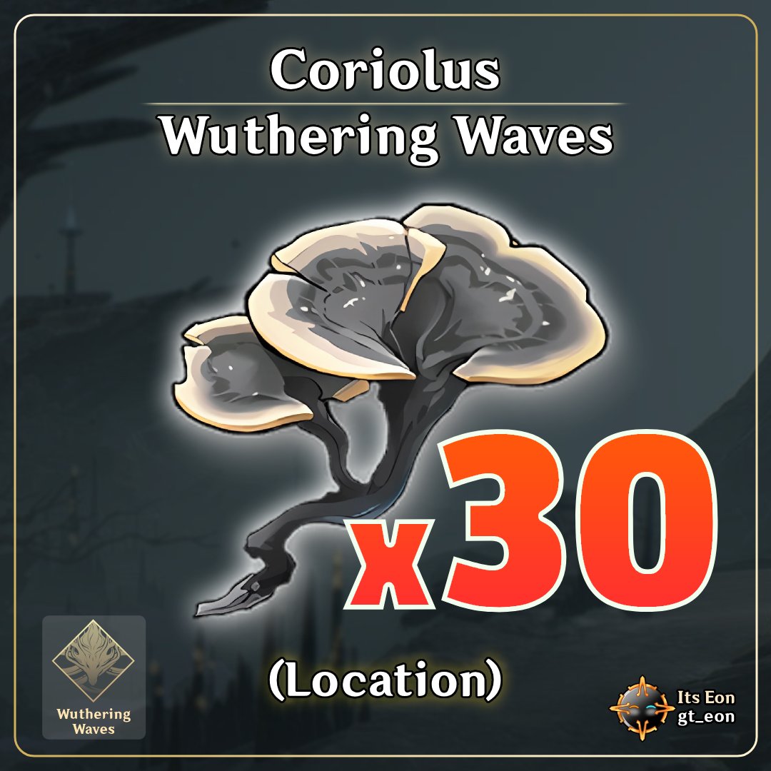 gt_eon's tweet photo. Hello Rovers !!!
Today I bring you my first #Wutheringwaves farming guide !
Im gonna post the other materials later!
I hope it helps you 🔥🦾
#Coriolus #Lingyang https://t.co/n04fyD5JTo