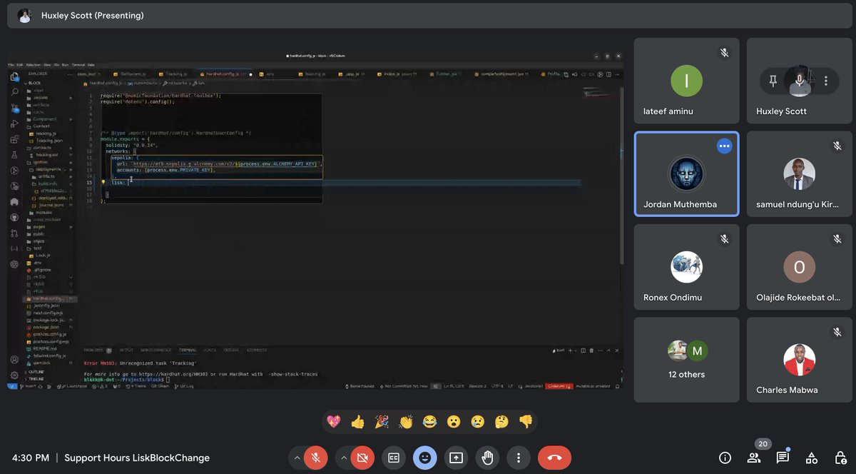 LiskAfrica's tweet photo. Currently on going the @LiskHQ BlockChange Support Hours. Join in with your questions and blockers.

Join in link: https://t.co/smVxcIgtPb https://t.co/eMdkzWUH0P
