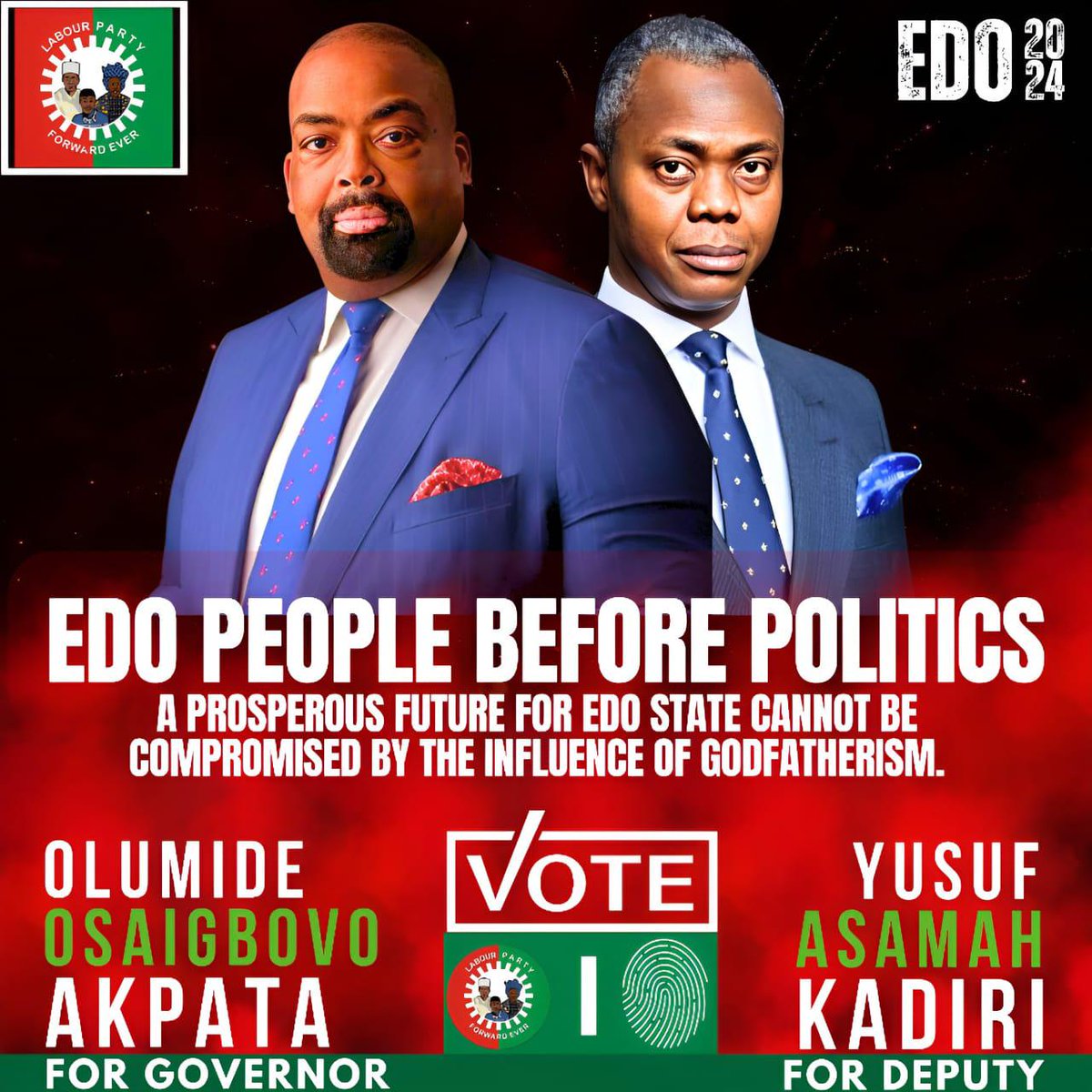 DEAR EDOLITES THIS IS ANOTHER VERIFIABLE REASON Y U MUST ENSURE D EMERGENCE OF D PEOPLE-ORIENTED PARTY, LABOUR PARTY AS D WINNER OF #EDODECIDES2024 OLUMIDE & KADIRI IS #OK✅ 2 CHANGE D POOR TRAJECTORY EDO HAS FOUND HERSELF JUST LIKE ABIA, YET SUCH TURN AROUND IN A YEAR WT LP