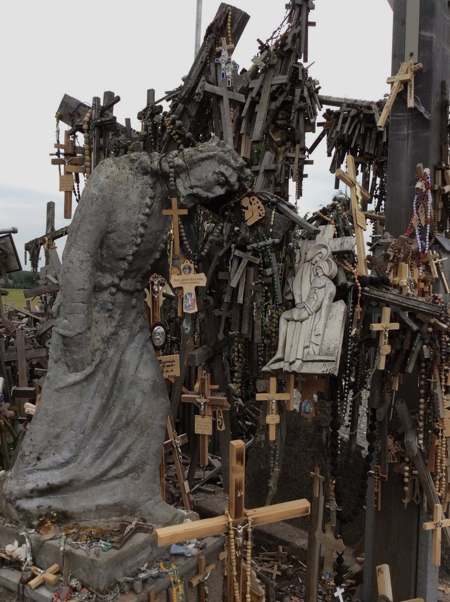 the hill of crosses in lithuania