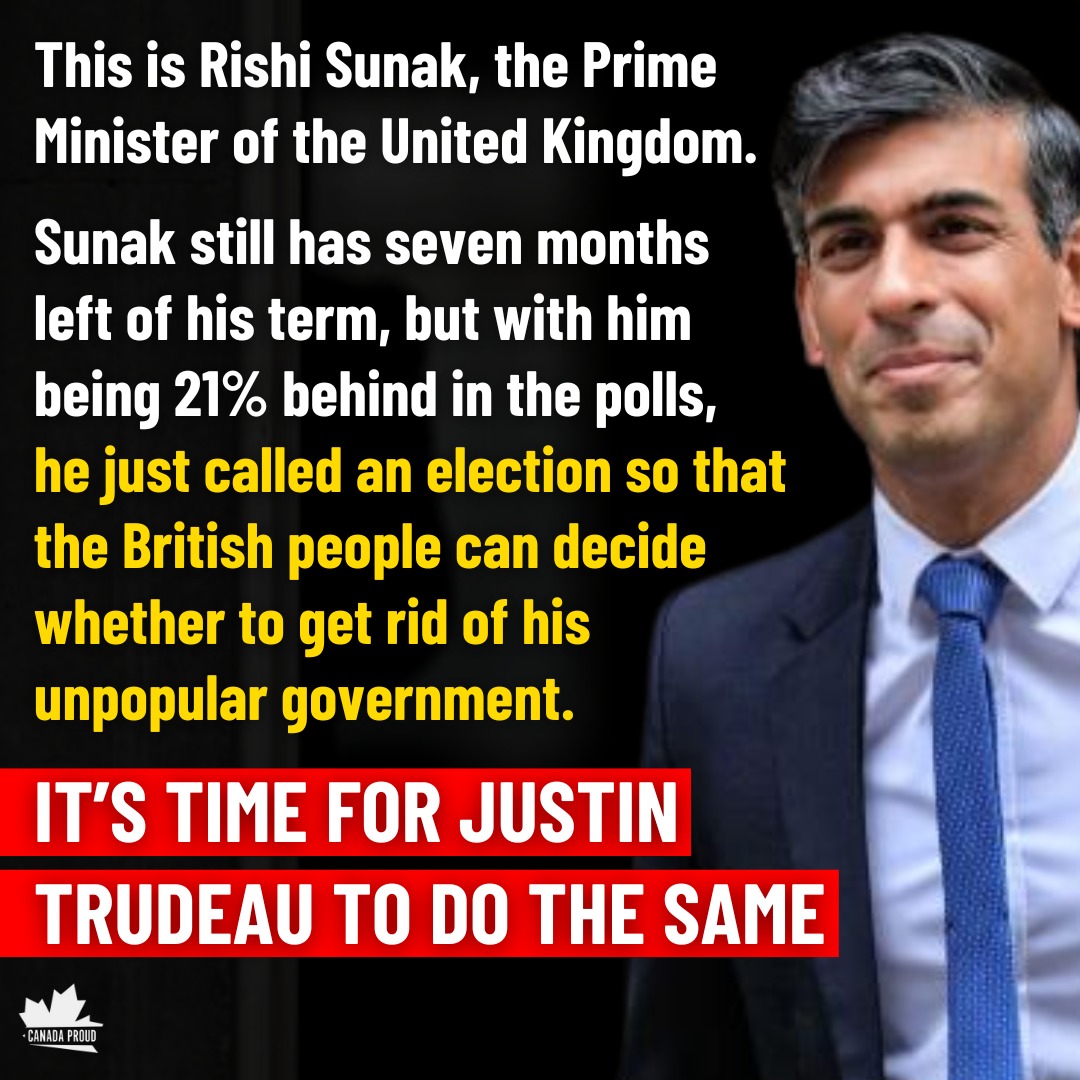 Can Trudeau please call an election while he's 20% behind in the polls?