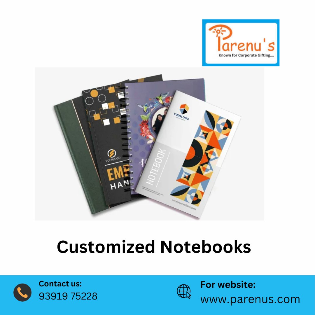 Personalise Notebook or diary with logo of the company . We Customise inside pages or cover page as per client requirement.

Call Now : 9391975228

#parenus #stationery #officebooks #custombooks #diary #diaries #corporategift #pendiary #gifts #notepad