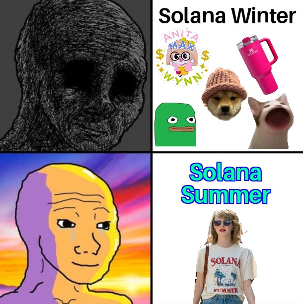 $SWIFT to 100mil

it's #SolanaSummer

$WIF $WYNN $STAN $DAUMEN $POPCAT