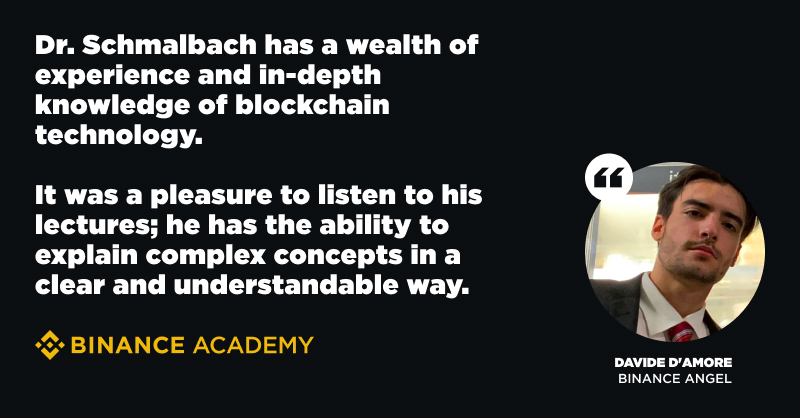 Have you tried the Blockchain Mastery course from @ESCP_bs on Binance Academy yet? Check out the course here 👇 academy.binance.com/en/track/block…