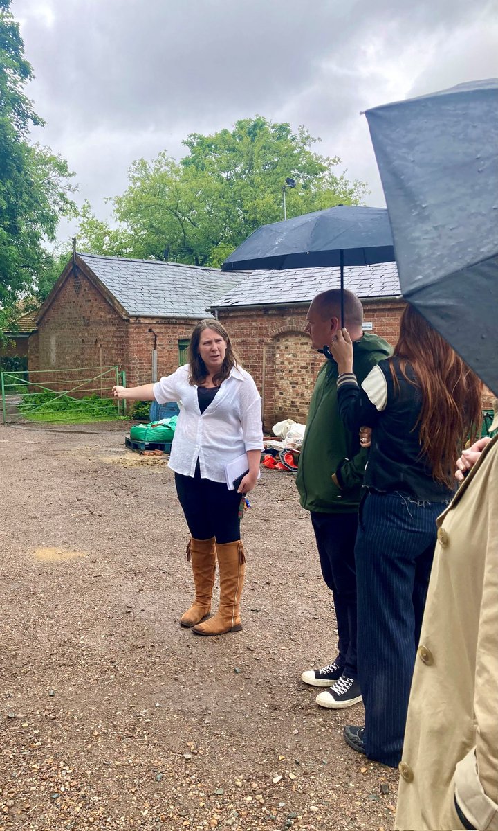 Despite the lack of sun ☔️, the Investment Team had a great day meeting @DelapreAbbey yesterday and hearing about their exciting plans for the stables. 👉 bit.ly/4azDEga Can’t wait to go back and see the works complete (hopefully in the sunshine)! ☀️