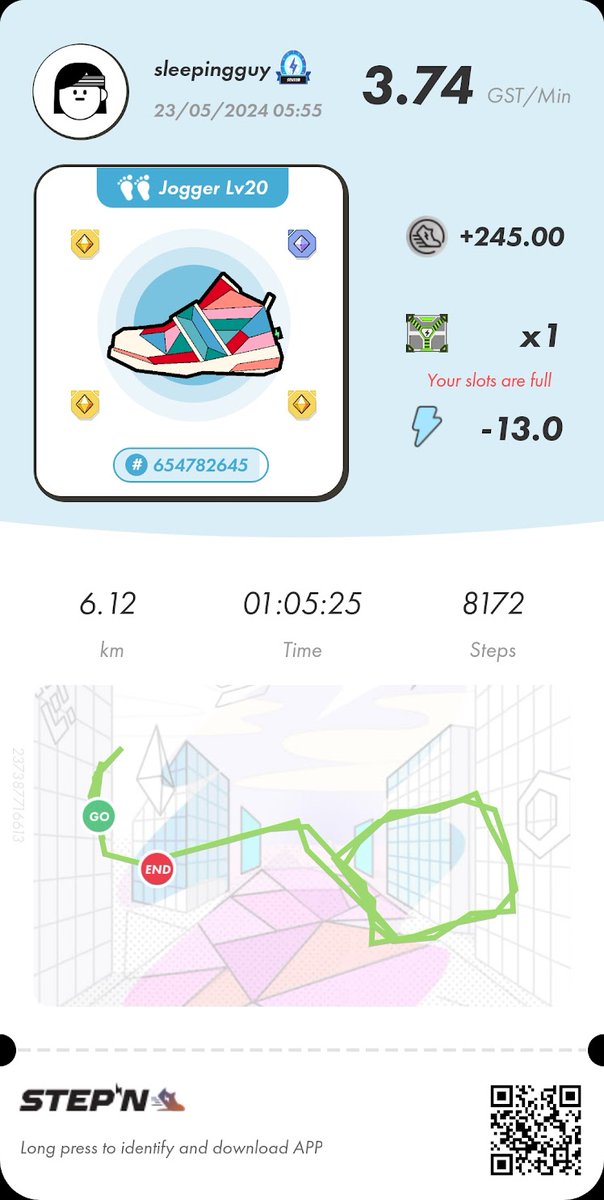 sleppingguy's tweet photo. @lourotrail @Stepnofficial @Crypto30Y @KleberSTEPN @ArmandiElaion @TatsianaSTEPN @Atitovva @BlairStepnista @CioSilv @LadiesLeg @fregerous @BadiChiang #STEPNLastActivity #STEPN
@KarinaHoch26179
@KhalCurti https://t.co/RKNgnwrgzU