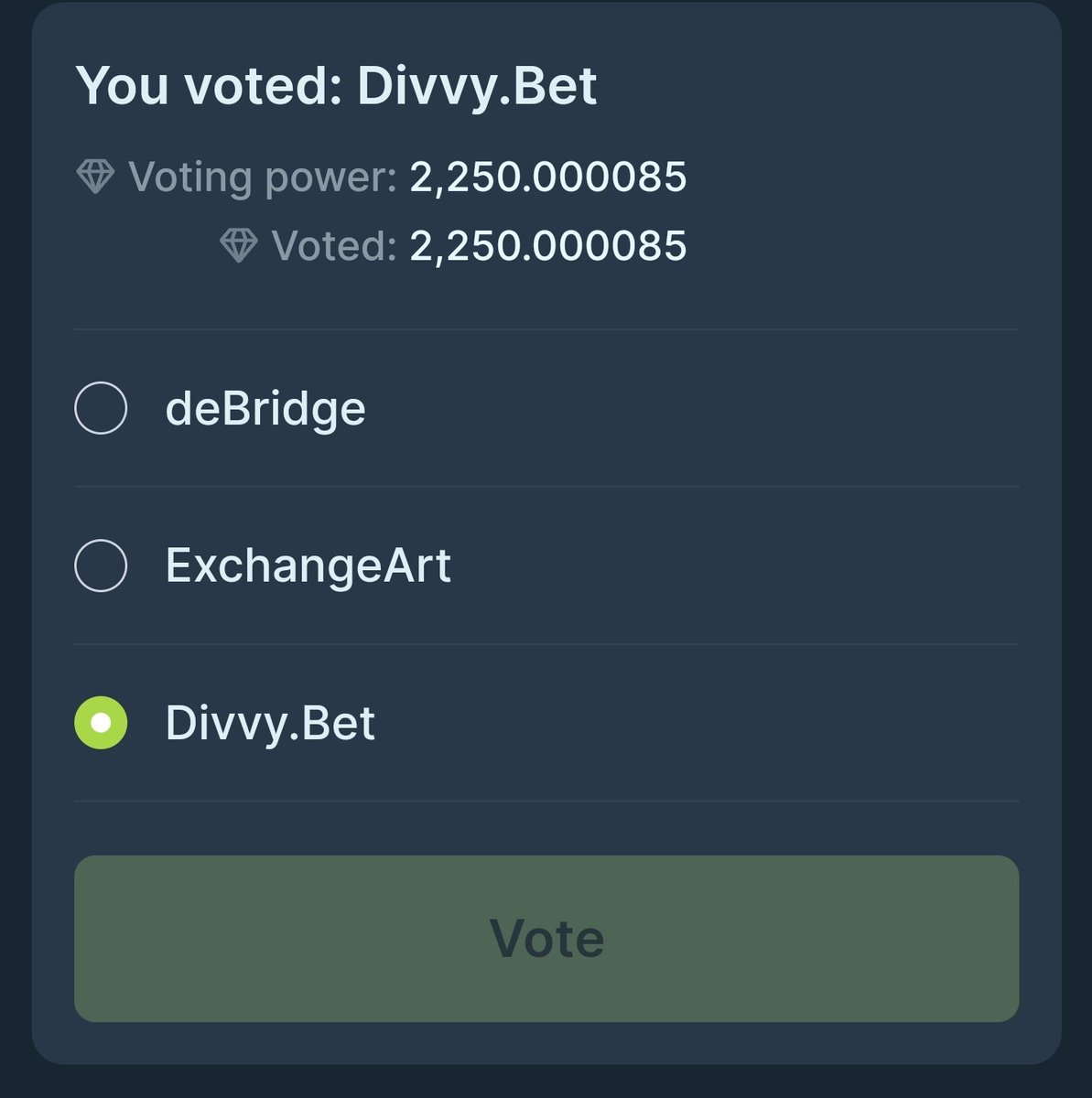 co1x2's tweet photo. @DivvyBet @JupiterExchange LFGOOO!!!! https://t.co/grQYXwsTjt