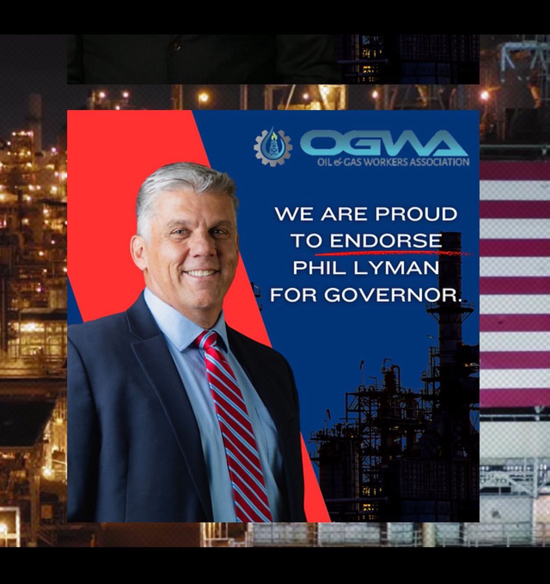 Such an honor to have the endorsement of @ogwausa! Thank you! #utpol #Lymanforgovernor