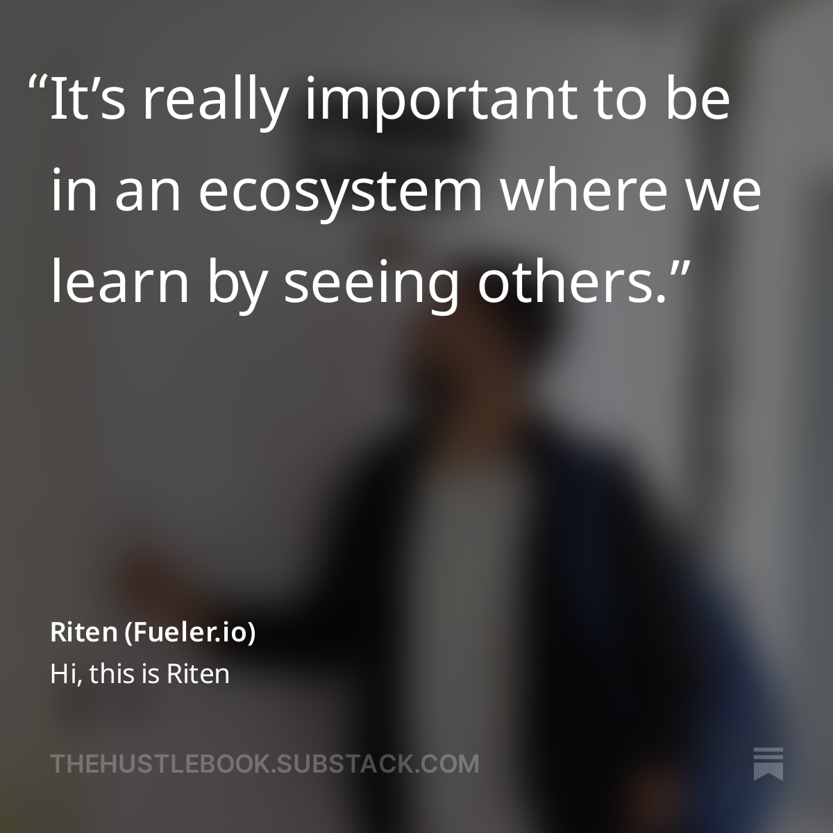 designxdivyansh's tweet image. Hey everyone👋

Today I read about @ritendn and how he built @FuelerHQ🚀

What a hardworking and inspirational guy he is🤯

Thanks @riten, learned a lot from this.