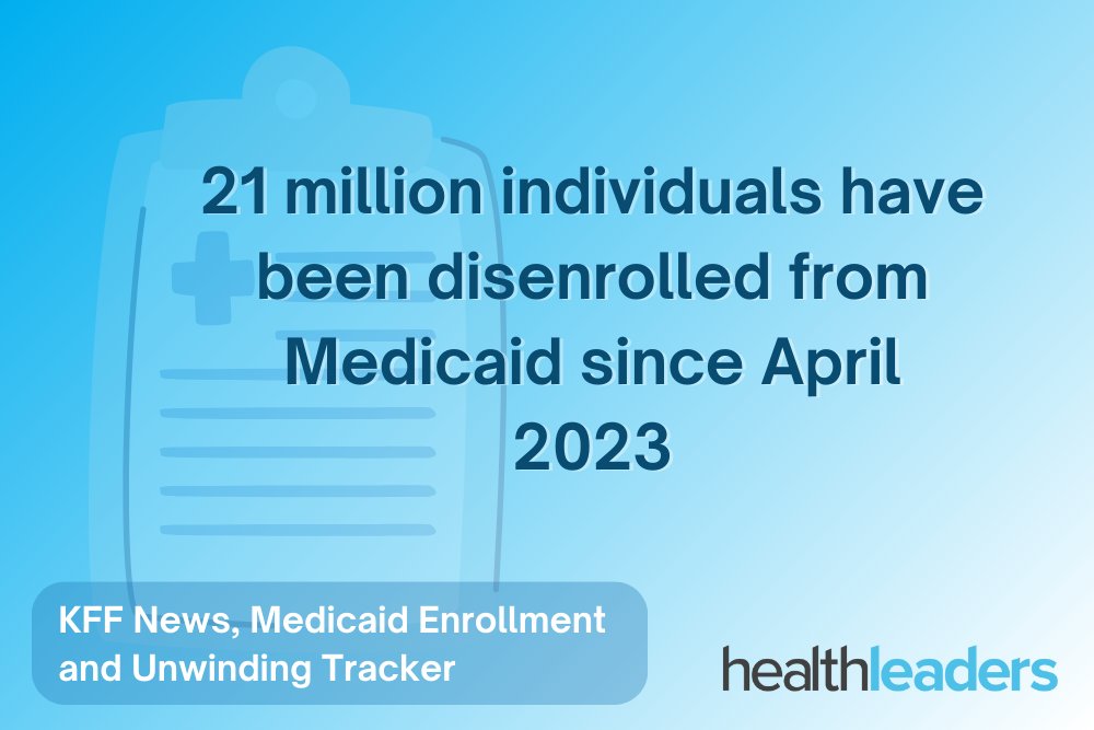 .@CMSGov has extended the flexibilities designed to help states keep eligible individuals enrolled in #Medicaid through June 2025, revising the initial expiration set for the end of 2024: healthleadersmedia.com/payer/cms-exte…

#healthcare #insurance