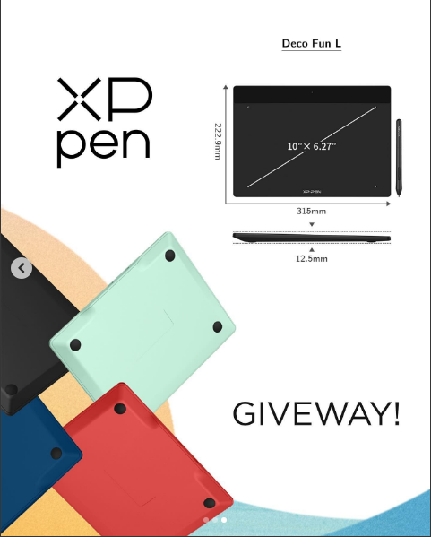 This tomato and the wonderful people over at xppen have started a collaboration! It's time for a GIVEAWAY! How to enter: - follow us both! @xppen and @otagoth - Post an artwork that you're proud of down at the comments and/or - Tag a friend that deserves this tablet! A winner