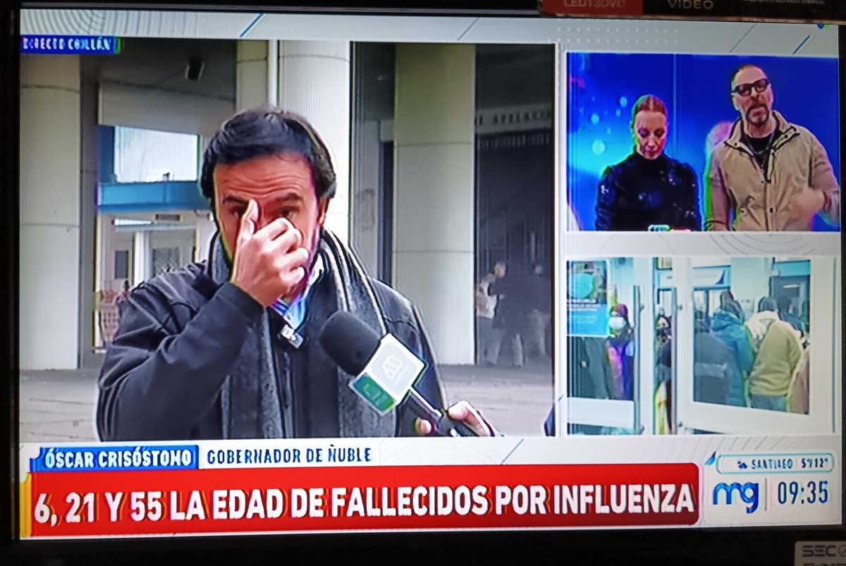 #ULTIMAHORA la Subsecretaría, no tenía ninguna información referente a los Fallecidos de Influenza en la Región del Ñuble... GOBIERNO TOTALMENTE SOBREPASADO, 3 MUERTOS EN UNA SEMANA (6,21 y 55 años). (Claudio Iturra, Chong, Carmen Hertz, Joignant, Macaya, Teletón, Camila Gómez)