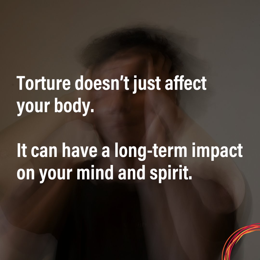 Psychological torture can be more damaging and cause more severe and long-lasting damage than the pain of physical torture: cvt.org/resources/hidd…