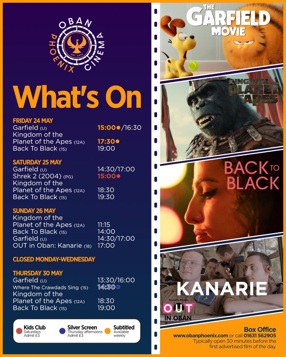 Oban Phoenix Cinema tweet media
