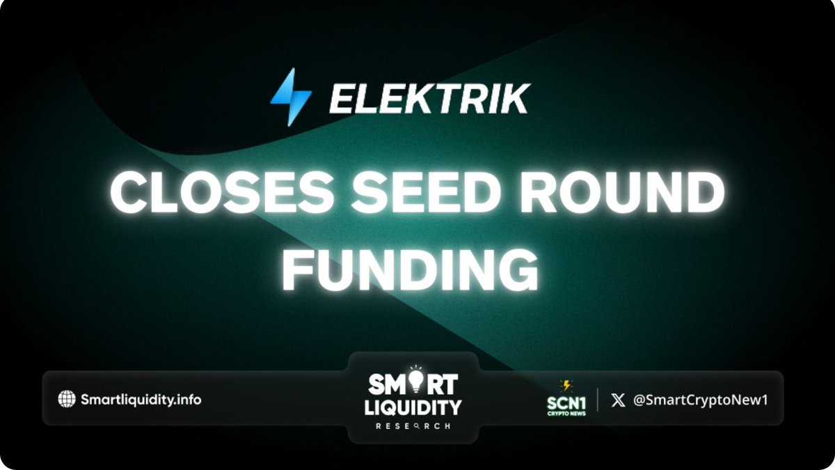 🚀 @ElektrikNetwork just snagged a jackpot of funds to supercharge its expansion and unleash #Elektrik V2 on @LightLinkChain! 🚀

🚀 The funding round was spearheaded by Organik Ventures and supported by a consortium of notable investors and angels, such as @primecrypto_tr,
