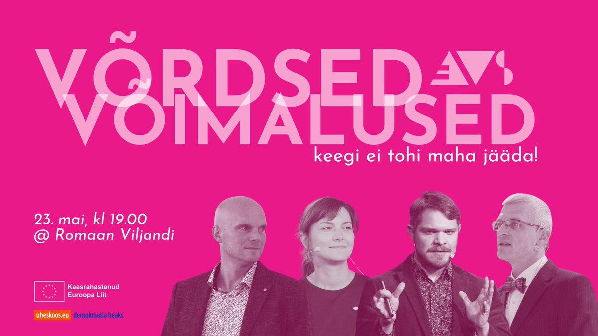 Peagi esimene mõtteruum Viljandis! Tule kohale või jälgi meie Facebookis!