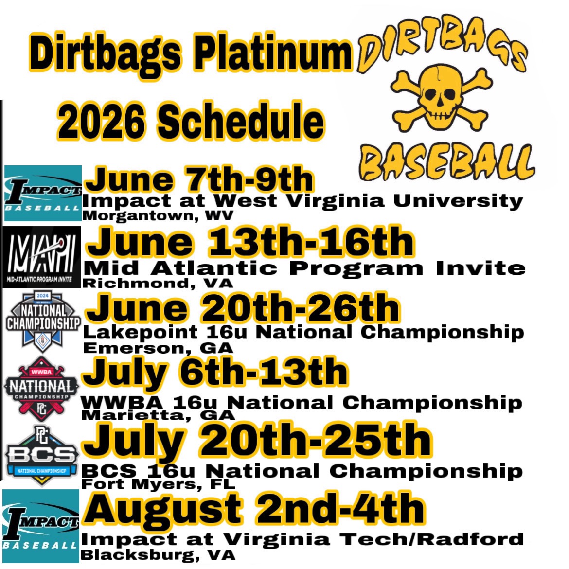 Excited to get started up soon with this group!