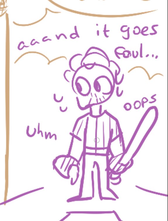 L0VE_PARAD1SE's tweet photo. BATTER UP ‼️ SPLINTER STEPS UP TO THE PLATE 💥⚾️🏟️ #ravenloftsconceit #baseballau #digitalart #doodle #sketch #oc #dnd5e https://t.co/L1EDnZ8pPO