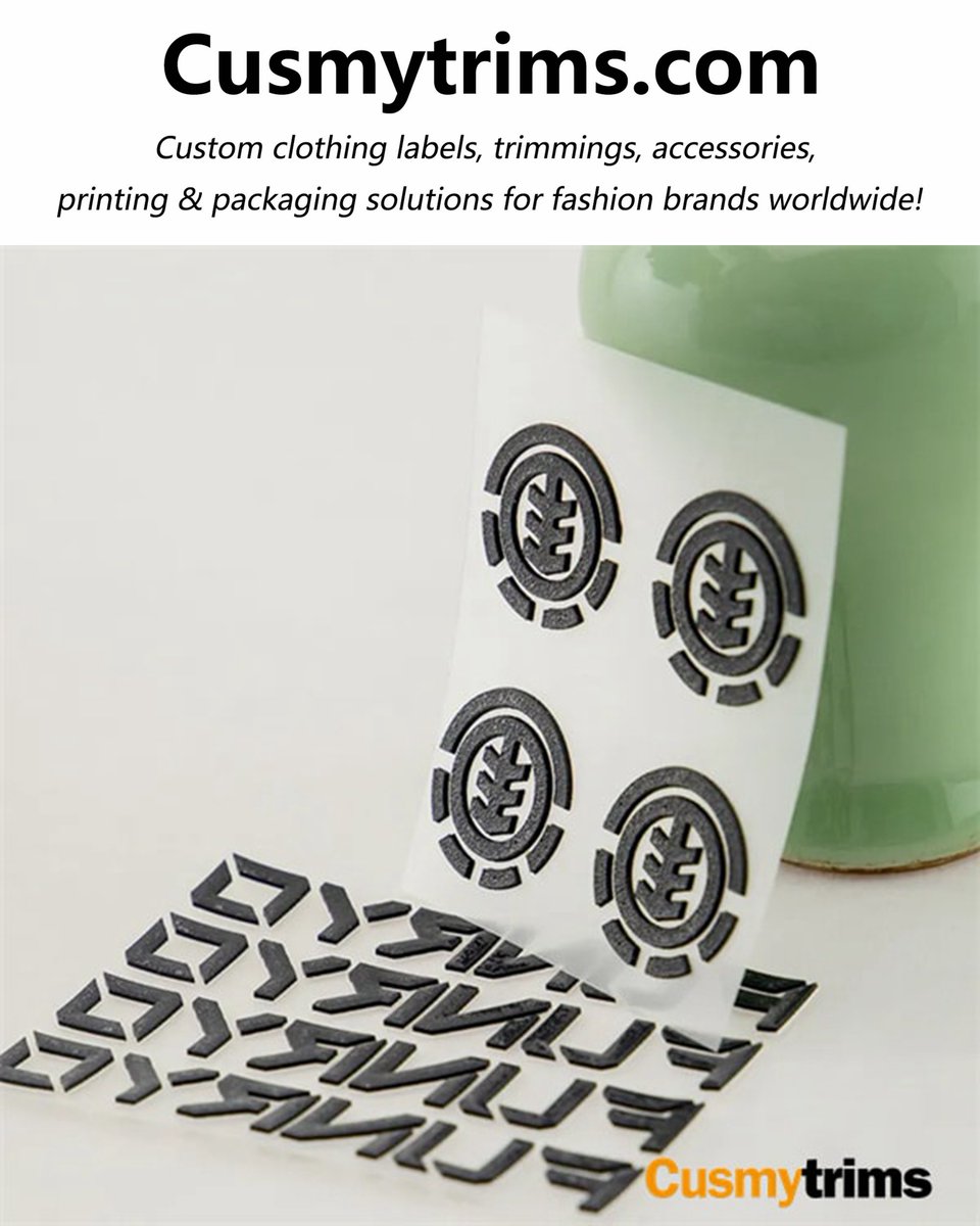 cusmytrims's tweet image. Custom 3d soft silicone heat transfer labels &amp;amp; tags for clothing, bags, hats
cusmytrims.com/heat-transfer-…
Email: info@cusmytrims.com;
WhatsApp: (+86)19980532214;
#labels #tags #heattransferlabels #thermaltransferlabels #clothinglabels #stickers #heatpress #labelmakers #cusmytrims