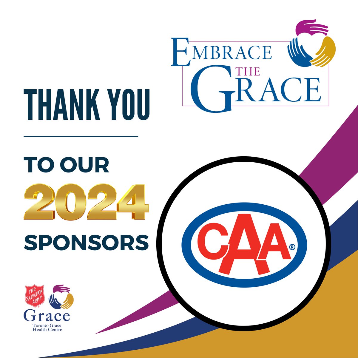 Part 1-Huge shoutout to our 2024 Embrace The Grace Gala sponsors! 
Thank you for supporting our event on May 28, 2024. Your generosity means the world to us and we can't wait to collaborate more in the future! #EmbraceTheGrace #GalaSponsors #Gratitude 🙏 #TorontoGraceHealthCentre