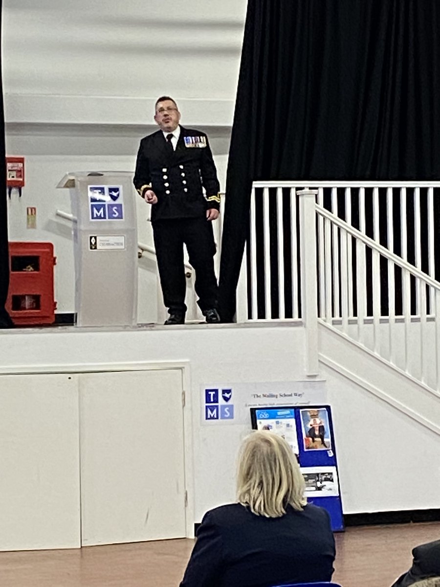 Last night, the Malling Sea Cadets had the honor of hosting the Deputy Lieutenant of Kent, Mrs. Louise Bryant JP DL, along with other dignitaries and parents at our termly CO Divisions.