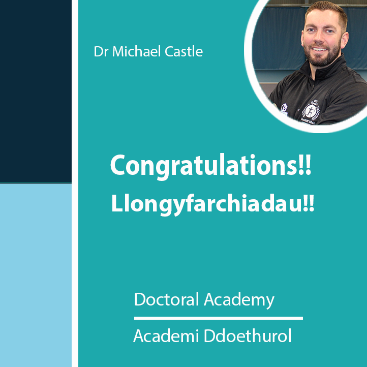 CardiffMetDA's tweet photo. Congratulations to Dr Michael Castle for their award of Doctorate in Sport Coaching!
Llongyfarchiadau i Dr Michael Castle am ei dyfarniad Doethuriaeth mewn Hyfforddi Chwaraeon!
@MichaelACas https://t.co/CDYhUsvYqd