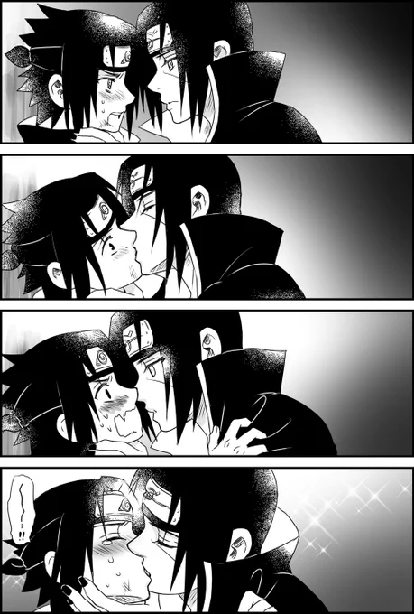 今日はキスの日&兄さんの日なのでイタサス落書き漫画です(その1) 