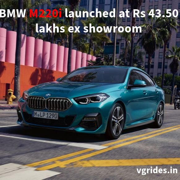 vgrides's tweet image. BWM has launched M220i shadow edition in the Indian market at a price of Rs 43.50 lakhs ex showroom
vgrides.in
#bmw #bmw220i #shadowedition
