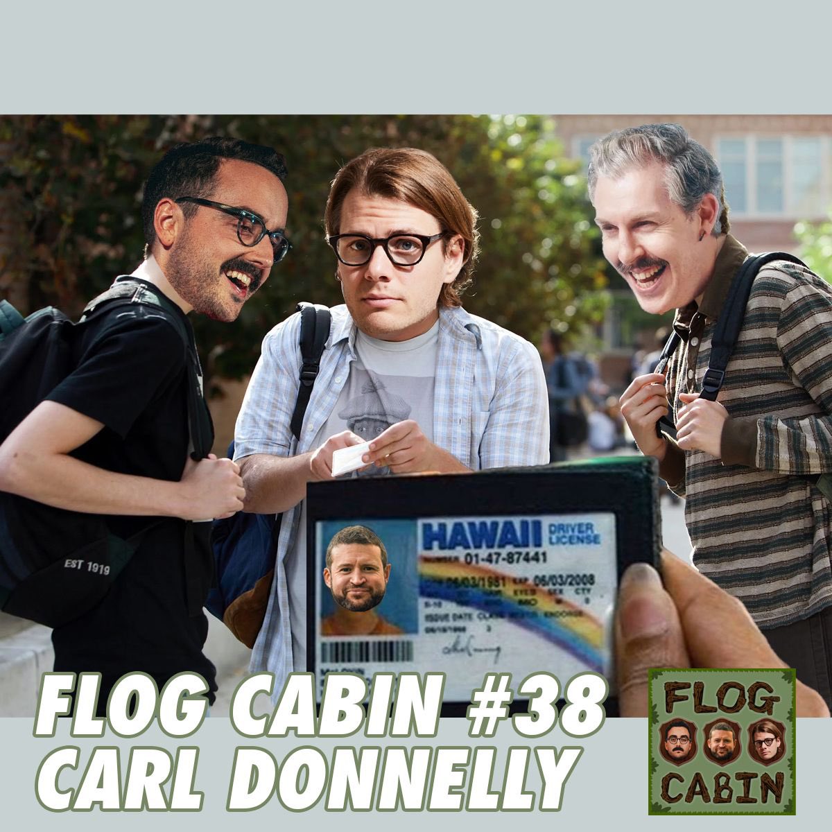 Daniel Muggleton (@danmuggleton) on Twitter photo Old mate <a href="/CarlDonnelly/">Carl Donnelly</a> joins us in the <a href="/flogcabin/">Flog Cabin</a> this week. Fake IDs as a high school power move and more, get listening. Old mate <a href="/CarlDonnelly/">Carl Donnelly</a> joins us in the <a href="/flogcabin/">Flog Cabin</a> this week. Fake IDs as a high school power move and more, get listening.