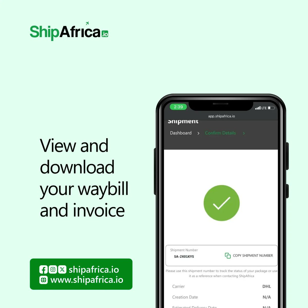 ShipAfrica | Global Shipping Platform (@shipafrica_io) on Twitter photo 2024-05-23 13:51:51