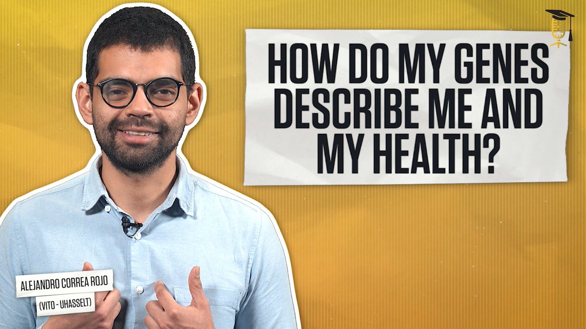 Why do some of us always catch colds, while others seem immune, even in winter? 🤧 'The answer lies in our #genes,' says Alejandro C. Rojo @VITObelgium @uhasselt. He developed a Genetic Risk Score to compare your risk for a specific #disease to others. 🎥sciencefiguredout.be/how-do-my-gene…