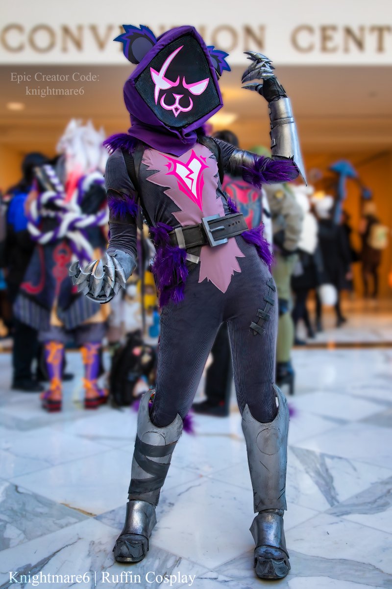 WRECKED, starts tomorrow in Fortnite! Don't forget to support me in the Epic Games item shop with my creator code, knightmare6

Character: Raven Team Leader
Cosplayer: @RuffinCosplay 
Photographer: @Knightmare6

#CosplayPhotography #CosplayPhotographers #ShotOnCanon #Katsucon