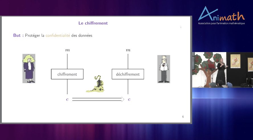 Anne Canteaut au Salon Culture et jeux Mathématiques