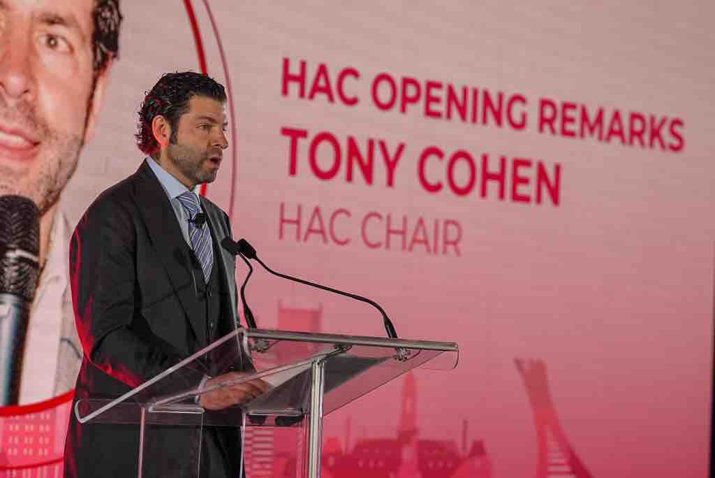 hotelassoc's tweet photo. President & CEO Susie Grynol and HAC Chair Tony Cohen open day one of the #HACconference in #montreal at
Le Westin. https://t.co/sX9RsDRgs9
