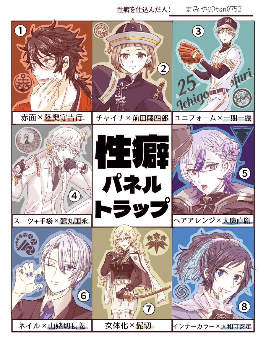 例のやつです!!!!!!!リクエストくださった皆さまありがとうございました〜〜〜〜〜!!!!!!!!!!!!!!🥳

⚠️捏造衣装/髪型
⚠️女体化 