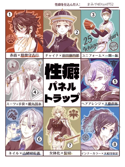 例のやつです!!!!!!!リクエストくださった皆さまありがとうございました〜〜〜〜〜!!!!!!!!!!!!!!🥳

⚠️捏造衣装/髪型
⚠️女体化 