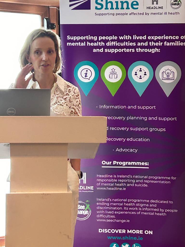 Ahead of tomorrow's EIP survey launch, Dr @KarOConnor, National Clinical Lead for the Early Intervention in Psychosis Programme, spoke on our joint @HSElive @MHReform partnership research project findings. #Shine #MentalHealth #MentalHealthServices