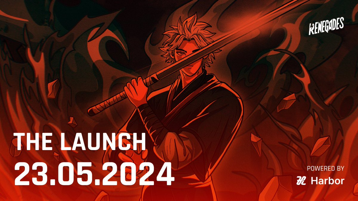 Już za chwilę startuje pierwsza runda sprzedaży <a href="/0xrenegades/">Renegades - LiquidNFT on Aptos 💧🌐</a> czyli LiquidNFT na sieci <a href="/Aptos/">Aptos</a> 

Sprzedaż odbywa się na platformie <a href="/EchoAptos/">Harborgate - Premier Token Suite on Aptos</a> należącej do <a href="/AptosMonkeys/">Aptos Monkeys | ACT II</a> 

🕒 16:30 

Więcej szczegółów poniżej 👇
1/